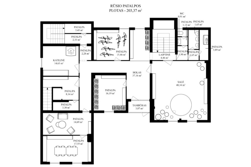 Parduodamas namas Širvintų g., Vilniaus m., Vilniaus m. sav., 798.36 m2 ploto 9