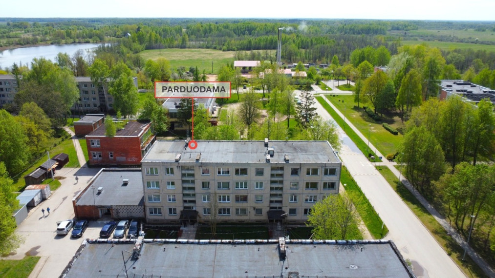 Parduodamas butas Agarinio g., Didžiasalio k., Ignalinos r. sav., 32.95 m2 ploto, 1 kambariai 16