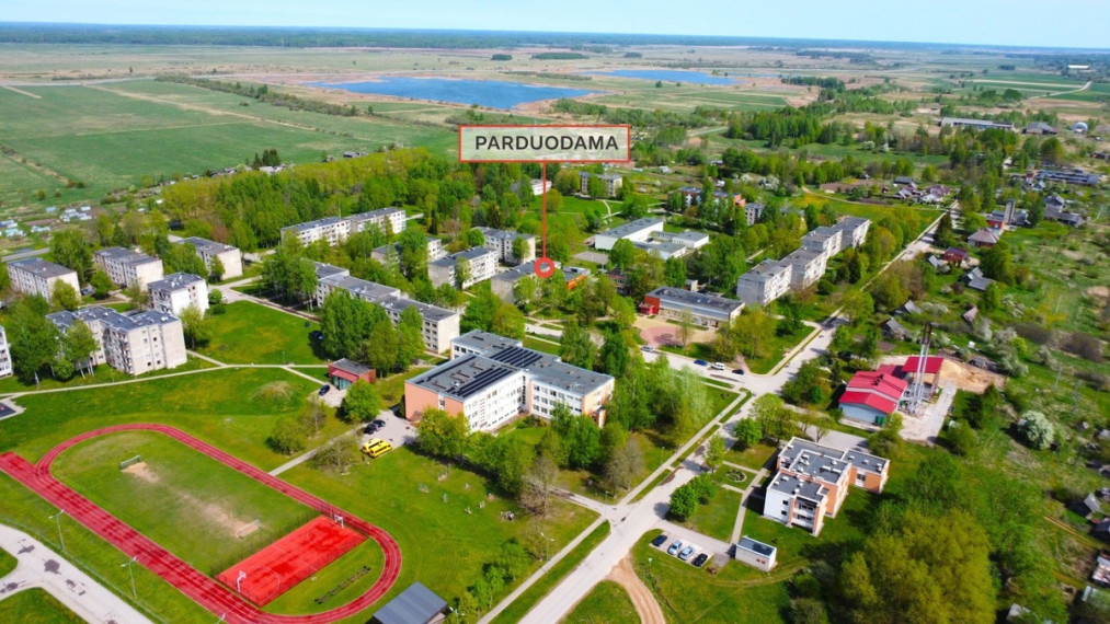 Parduodamas butas Agarinio g., Didžiasalio k., Ignalinos r. sav., 32.95 m2 ploto, 1 kambariai 25