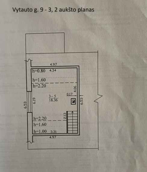 Parduodamas namas Vytauto g., Veliuonos mstl., Jurbarko r. sav., 88.01 m2 ploto, 2 aukštai 24