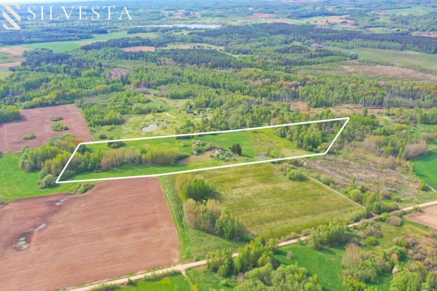 Parduodamas namas Stagalių k., 66.01 kv.m ploto ir 8,1 ha sklypu 1