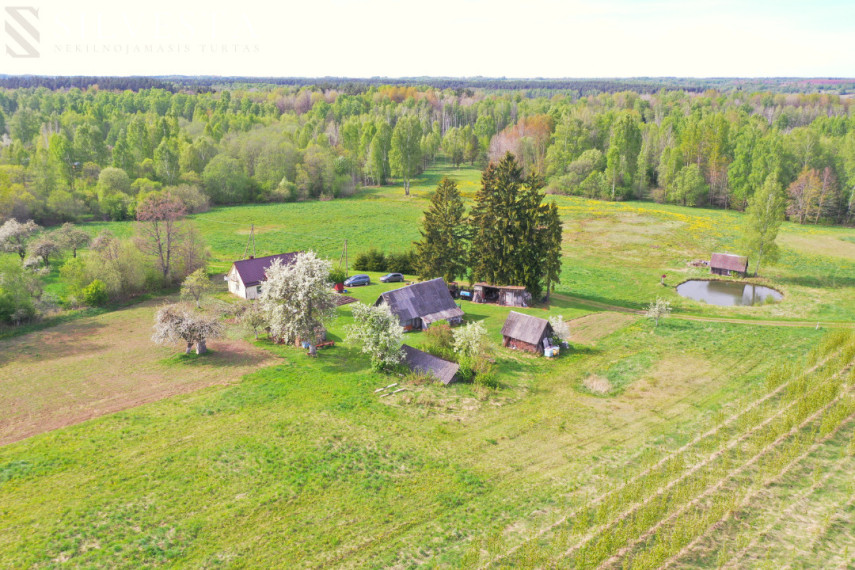 Parduodamas namas Stagalių k., 66.01 kv.m ploto ir 8,1 ha sklypu 12