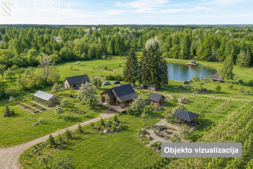 Parduodamas namas Stagalių k., 66.01 kv.m ploto ir 8,1 ha sklypu 13