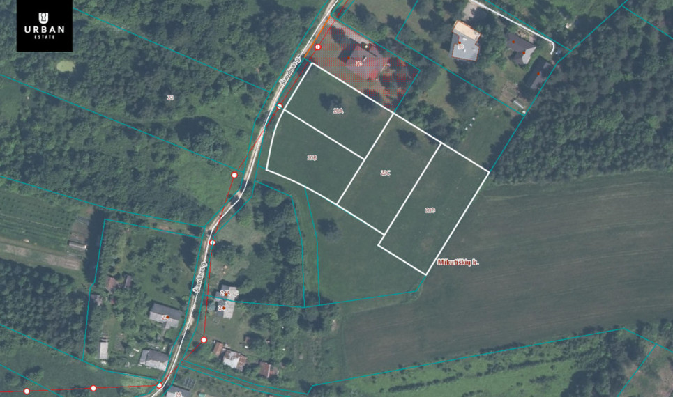 Parduodamas sklypas Šiaudinės g., Mikutiškių k., 13.98 a ploto 5