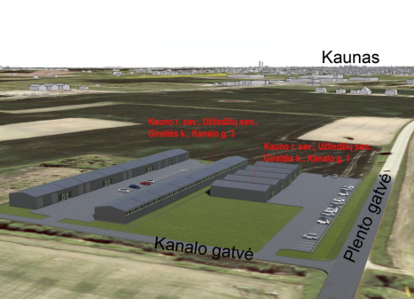 Nuomojamos patalpos Kanalo g., Giraitės k., Kauno r. sav., 516 m² ploto Nuomojamos patalpos Kanalo g., Giraitės k., Kauno r. sav., 516 m² ploto