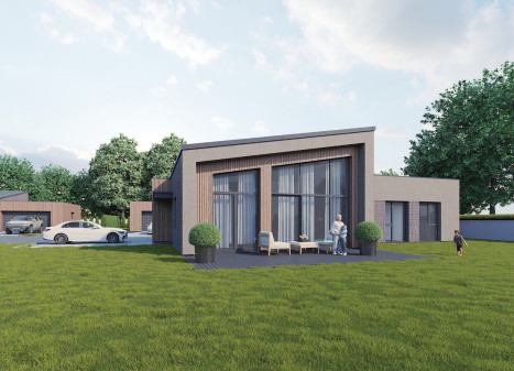 Parduodamas namas Ežero g., Didžiasalio k., Vilniaus r. sav., 162.5 m2 ploto, 1 aukštai
