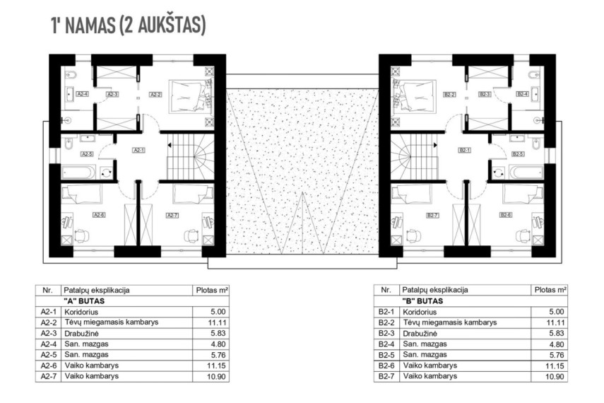 Parduodamas namas Ežero g., Didžiasalio k., Vilniaus r. sav., 140 m2 ploto, 2 aukštai 6