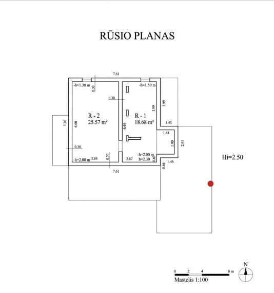 Parduodamas namas Deltuvos g., Statikų k., Ukmergės r. sav., 217.67 m2 ploto, 2 aukštai 14