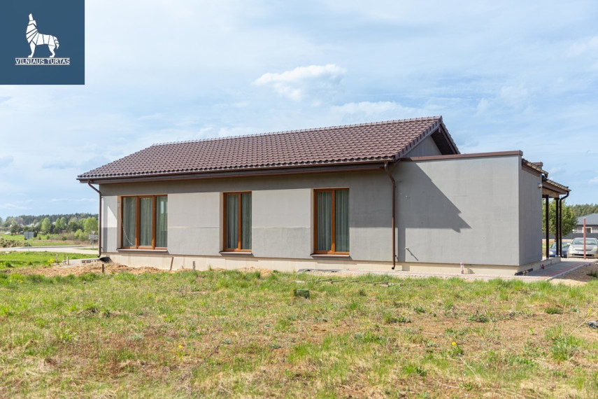 Parduodamas namas Gaidūnų g., Mickūnų mstl., Vilniaus r. sav., 95.83 m2 ploto, 1 aukštai 4