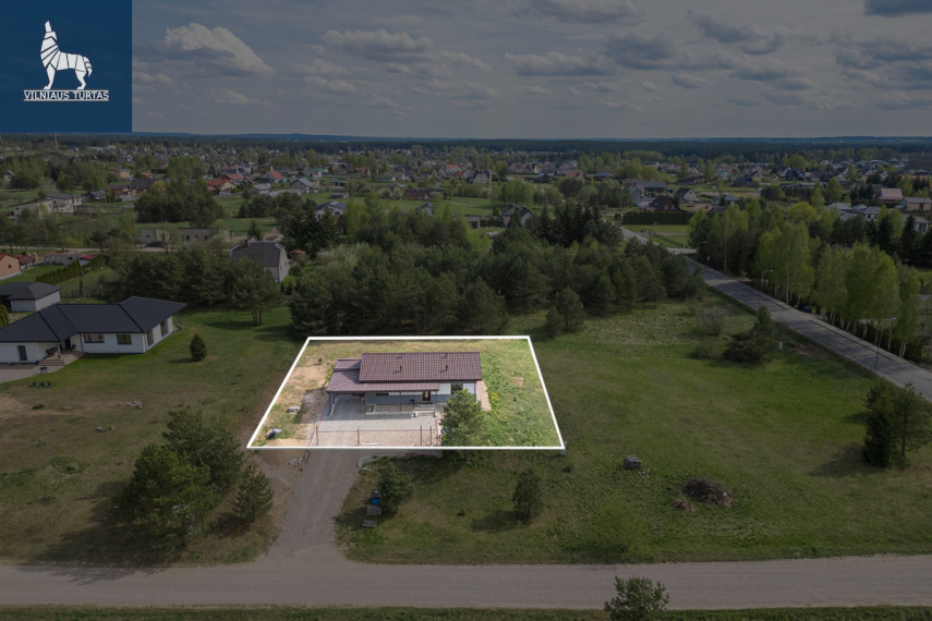 Parduodamas namas Gaidūnų g., Mickūnų mstl., Vilniaus r. sav., 95.83 m2 ploto, 1 aukštai 7
