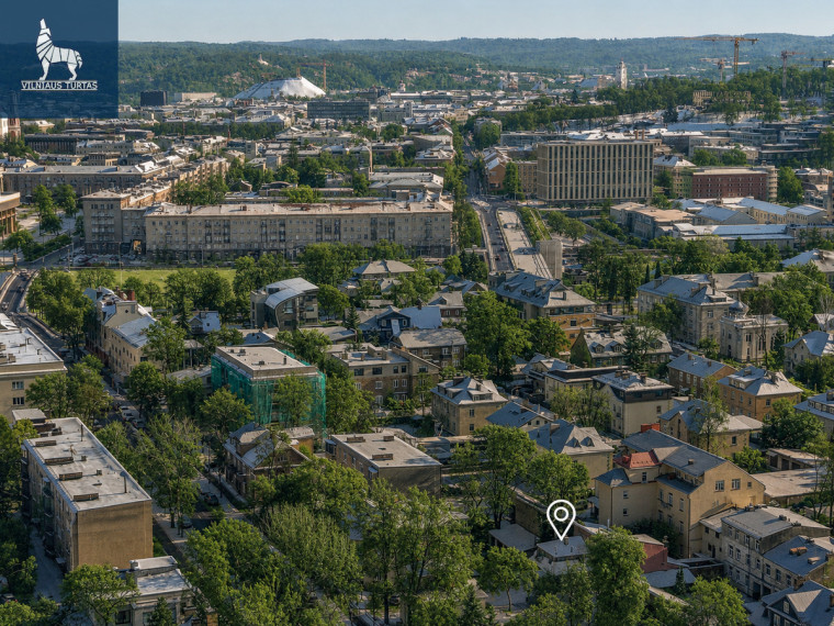 Parduodamas namas A. Mickevičiaus g., Žvėrynas, Vilniaus m., Vilniaus m. sav., 66.72 m2 ploto, 2 aukštai 12