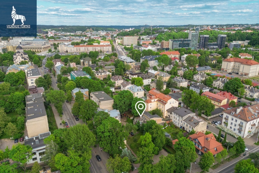 Parduodamas namas A. Mickevičiaus g., Žvėrynas, Vilniaus m., Vilniaus m. sav., 66.72 m2 ploto, 2 aukštai 4