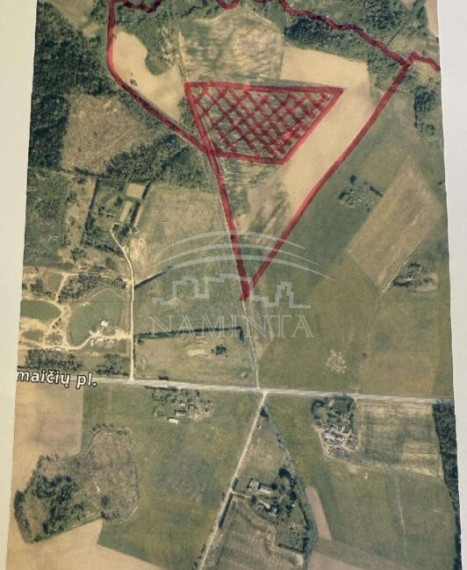Parduodamas  sklypas Žemgulių k., Klaipėdos r. sav., 1912 a ploto 2