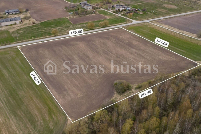 Parduodamas  sklypas Šiaulių g., Beinoraičių k., Pakruojo r. sav., 241.34 a ploto 3