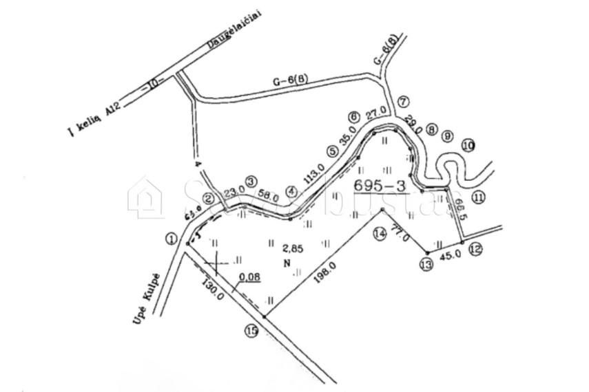 Parduodamas  sklypas Domantų k., Šiaulių r. sav., 297.85 a ploto 7