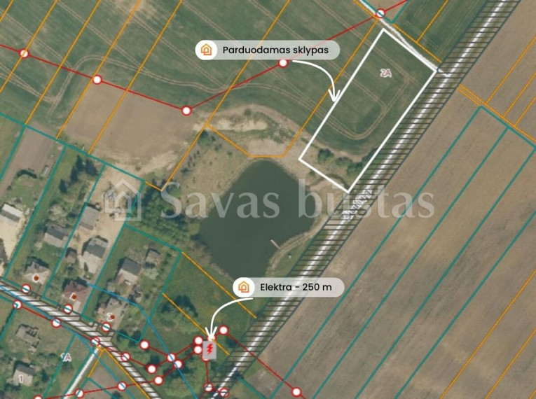 Parduodamas  sklypas Šiaulių g., Meškuičių mstl., Šiaulių r. sav., 46.5 a ploto 5