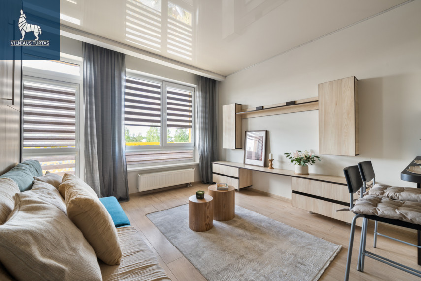 Parduodamas butas Eišiškių pl., Burbiškės, Vilniaus m., Vilniaus m. sav., 28.56 m2 ploto, 1 kambariai 1