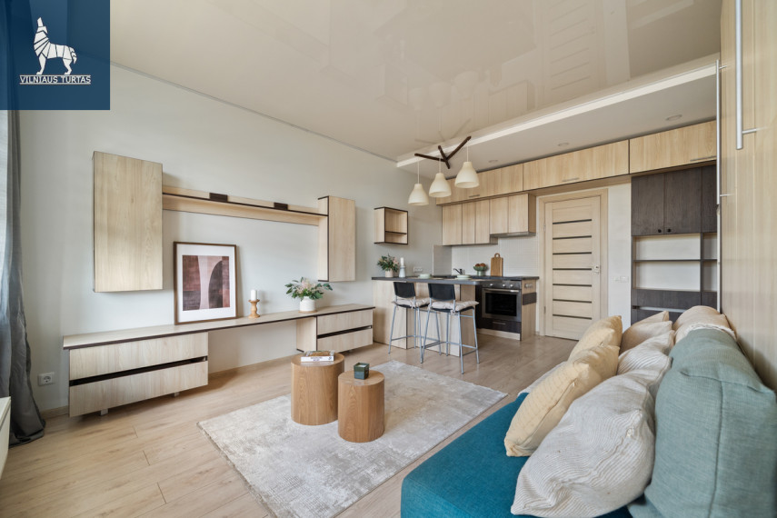 Parduodamas butas Eišiškių pl., Burbiškės, Vilniaus m., Vilniaus m. sav., 28.56 m2 ploto, 1 kambariai 6