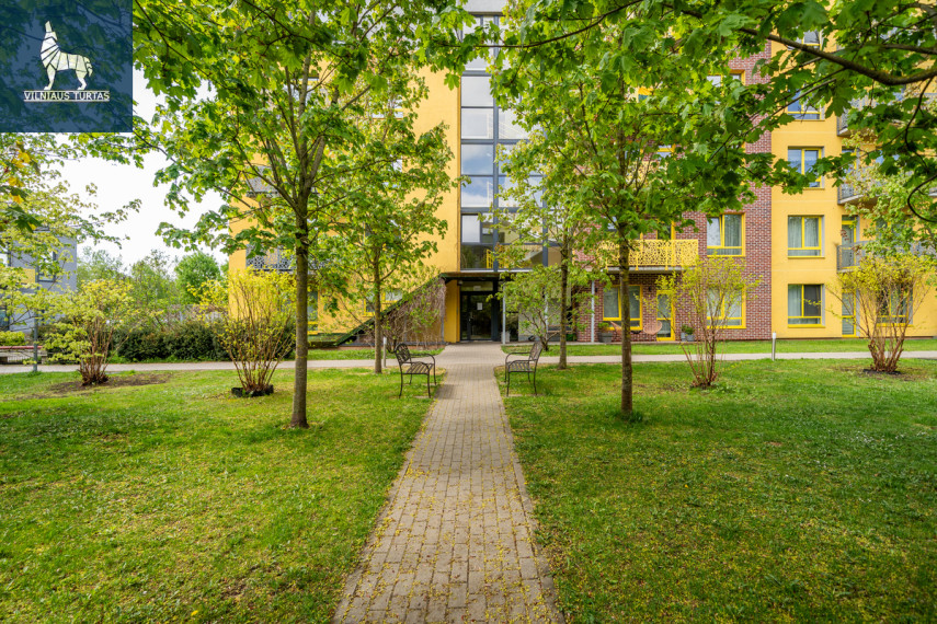 Parduodamas butas Eišiškių pl., Burbiškės, Vilniaus m., Vilniaus m. sav., 28.56 m2 ploto, 1 kambariai 17