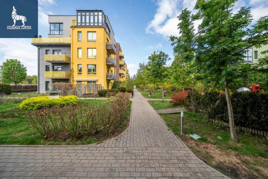 Parduodamas butas Eišiškių pl., Burbiškės, Vilniaus m., Vilniaus m. sav., 28.56 m2 ploto, 1 kambariai 19