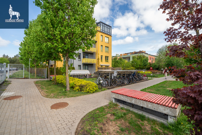Parduodamas butas Eišiškių pl., Burbiškės, Vilniaus m., Vilniaus m. sav., 28.56 m2 ploto, 1 kambariai 20