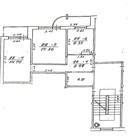 Parduodamas butas Taikos g., Justiniškės, Vilniaus m., Vilniaus m. sav., 50.61 m² ploto 2 kambariai 25