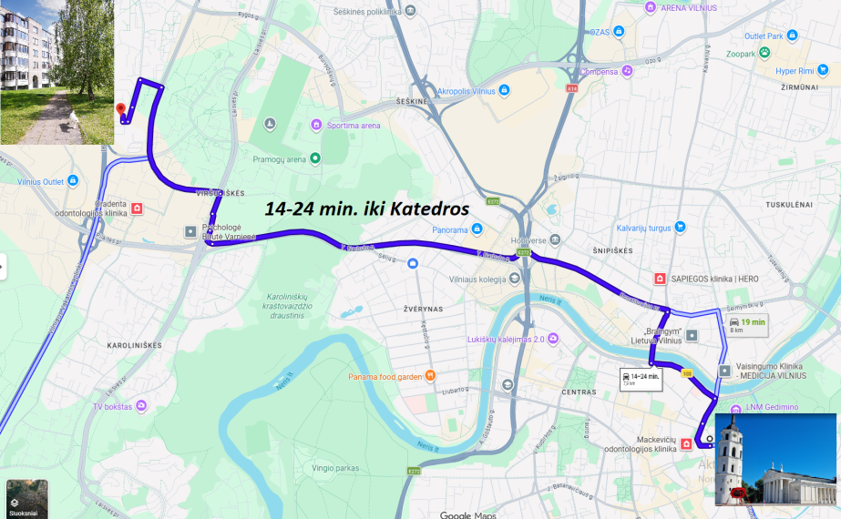 Parduodamas butas Taikos g., Justiniškės, Vilniaus m., Vilniaus m. sav., 50.61 m² ploto 2 kambariai 36