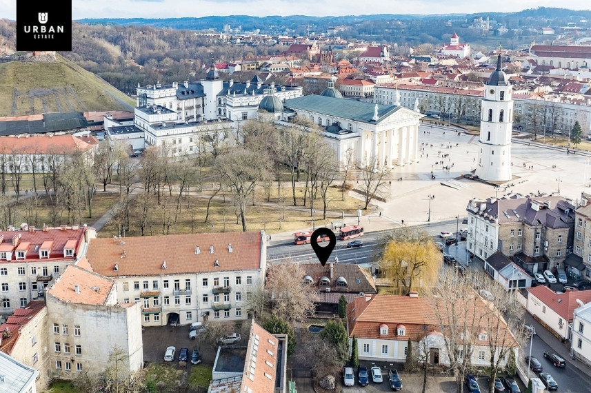 Parduodamas butas Tilto g., Senamiestyje, Vilniuje, 24.55 kv.m ploto, 1 kambariai 1