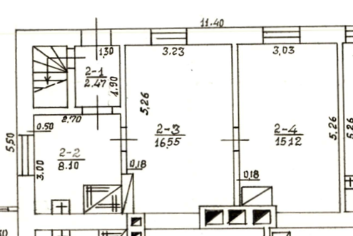 Parduodamas butas Pašto g., Žukų k., Pagėgių sav., 42.24 m² ploto 2 kambariai 11