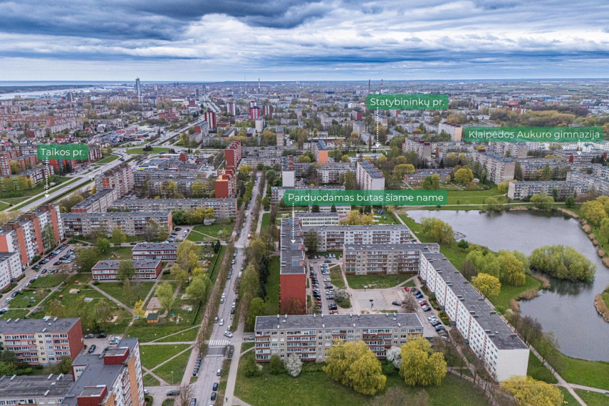 Parduodamas butas Reikjaviko g., Žardininkai, Klaipėdos m., Klaipėdos m. sav., 64 m² ploto 3 kambariai 18
