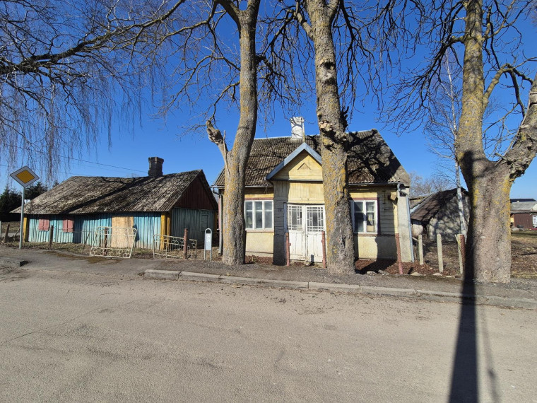 Parduodamas namas Kęstučio g., Žagarės m., Joniškio r. sav., 53.69 m² ploto 3 kambariai 1