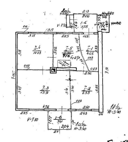 Parduodamas namas Kęstučio g., Žagarės m., Joniškio r. sav., 53.69 m² ploto 3 kambariai 11