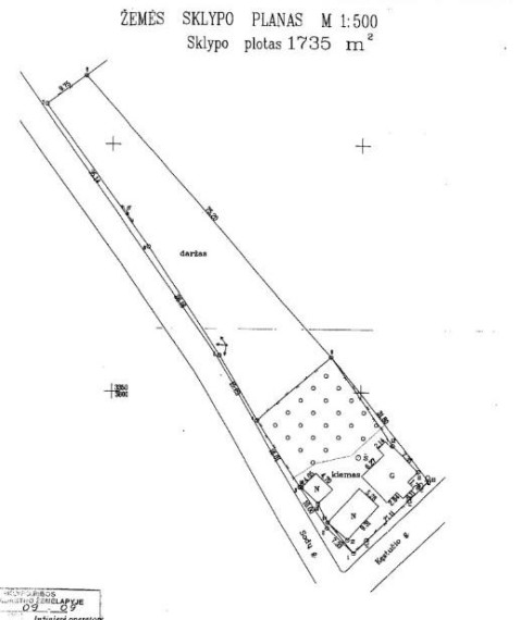 Parduodamas namas Kęstučio g., Žagarės m., Joniškio r. sav., 53.69 m² ploto 3 kambariai 13