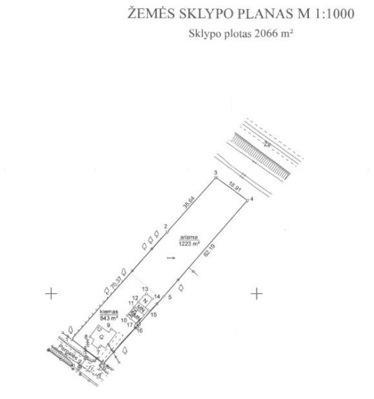 Parduodamas namas Pergalės g., Papilės mstl., Akmenės r. sav., 11.69 m² ploto 3 kambariai 15