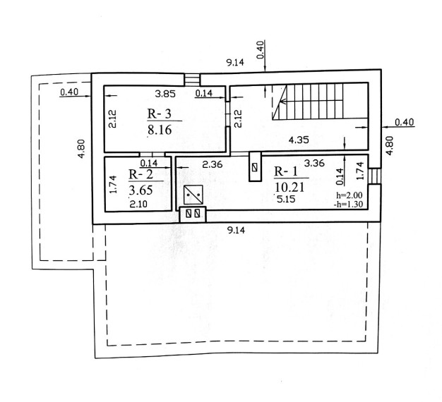 Parduodamas namas Puntuko g., Šlavėnų k., Anykščių r. sav., 120 m2 ploto, 1 aukštai 33