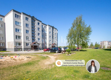 Parduodamas butas Šiaulių m., Šiaulių m. sav., 36.43 m2 ploto, 1 kambariai