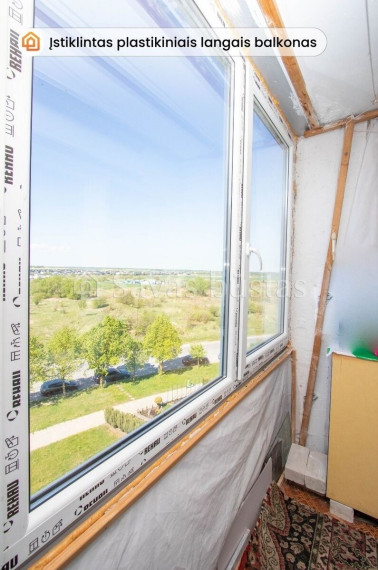 Parduodamas butas Šiaulių m., Šiaulių m. sav., 36.43 m2 ploto, 1 kambariai 5