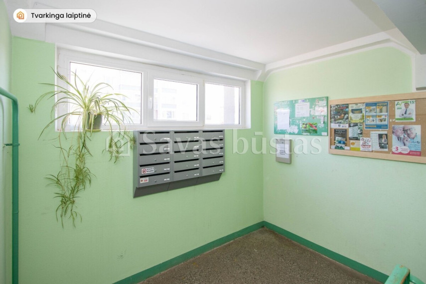 Parduodamas butas Šiaulių m., Šiaulių m. sav., 36.43 m2 ploto, 1 kambariai 16