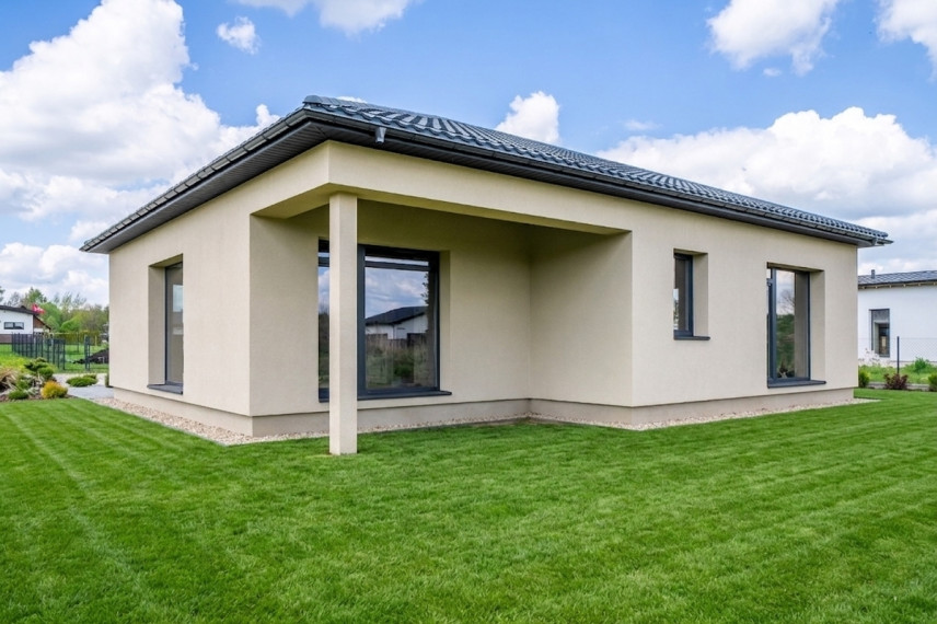 Parduodamas namas Nemenčinės g., Ažulaukės k., Vilniaus r. sav., 108.15 m2 ploto, 1 aukštai 1