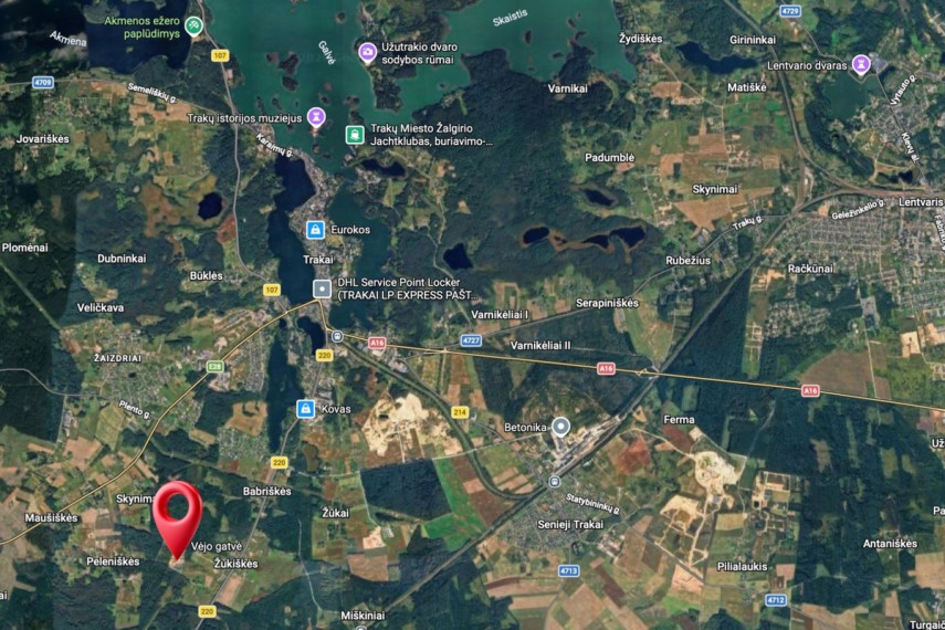 Parduodamas namas Vėjo g., Žukiškių k., Trakų r. sav., 120.7 m2 ploto, 1 aukštai 37