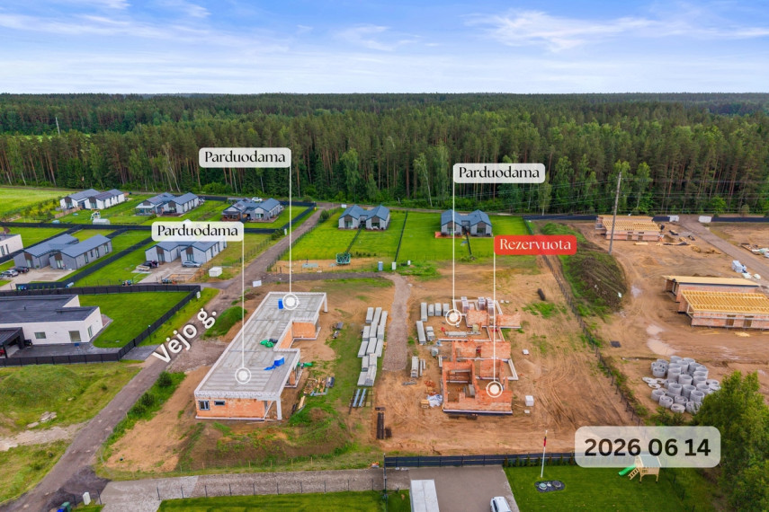 Parduodamas namas Vėjo g., Žukiškių k., Trakų r. sav., 120.7 m2 ploto, 1 aukštai 28