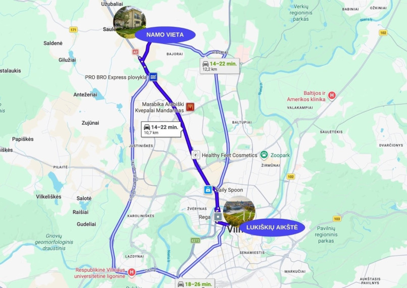 Parduodamas namas Saulės g., Bukiškio k., Vilniaus r. sav., 170 m2 ploto, 2 aukštai 32