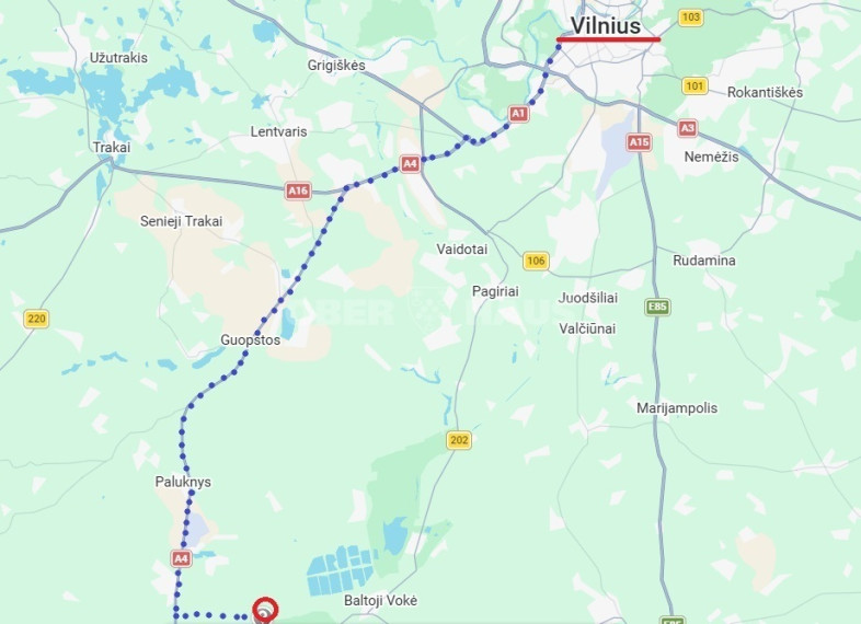 Parduodamas  sklypas Mamavio k., Trakų r. sav., 770 a ploto 4