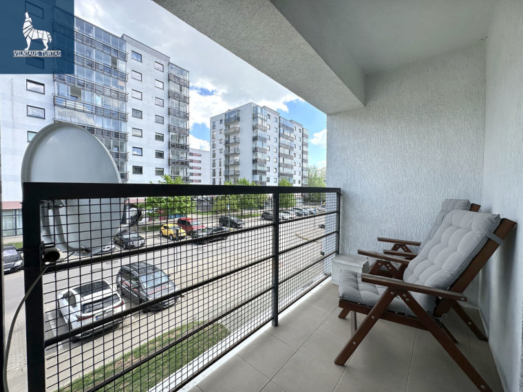 Nuomojamas butas Žygio g., Šiaurės miestelis, Vilniaus m., Vilniaus m. sav., 65 m2 ploto, 2 kambariai 2