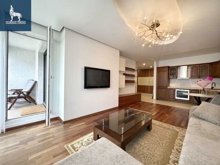 Nuomojamas butas Žygio g., Šiaurės miestelis, Vilniaus m., Vilniaus m. sav., 65 m2 ploto, 2 kambariai 3