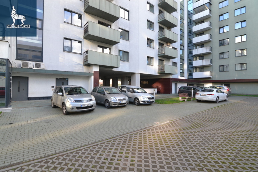 Nuomojamas butas Žygio g., Šiaurės miestelis, Vilniaus m., Vilniaus m. sav., 65 m2 ploto, 2 kambariai 21