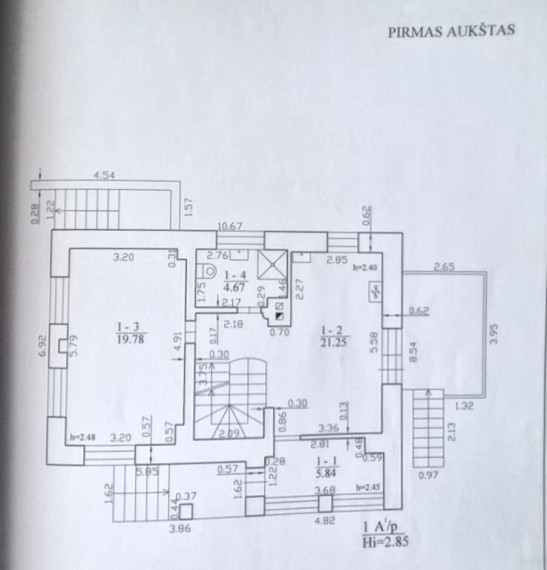 Parduodamas namas Vasaros 3-ioji g., Nemenčinėlės k., Vilniaus r. sav., 131.58 m2 ploto, 2 aukštai 52