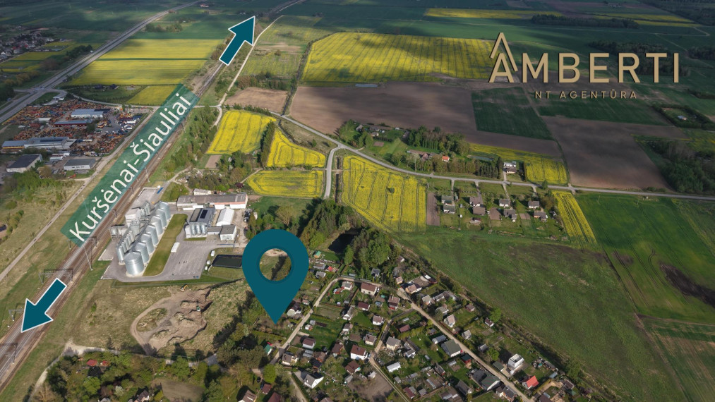 Parduodamas sklypas Ringuvos g., Beržynės k., Šiaulių r. sav., 7.8 a ploto 3