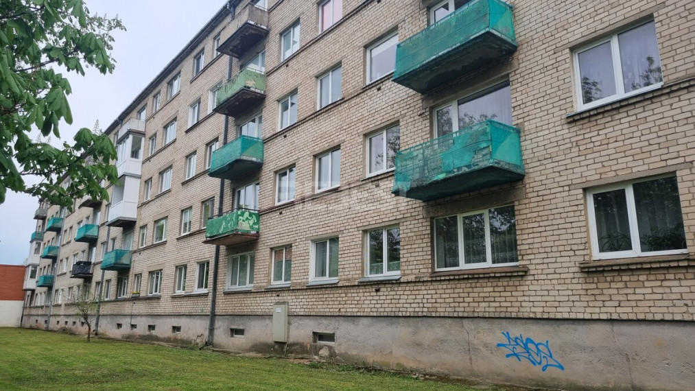Parduodamas butas Draugystės pr., Centras, Šiaulių m., Šiaulių m. sav., 36.55 m2 ploto, 2 kambariai 1