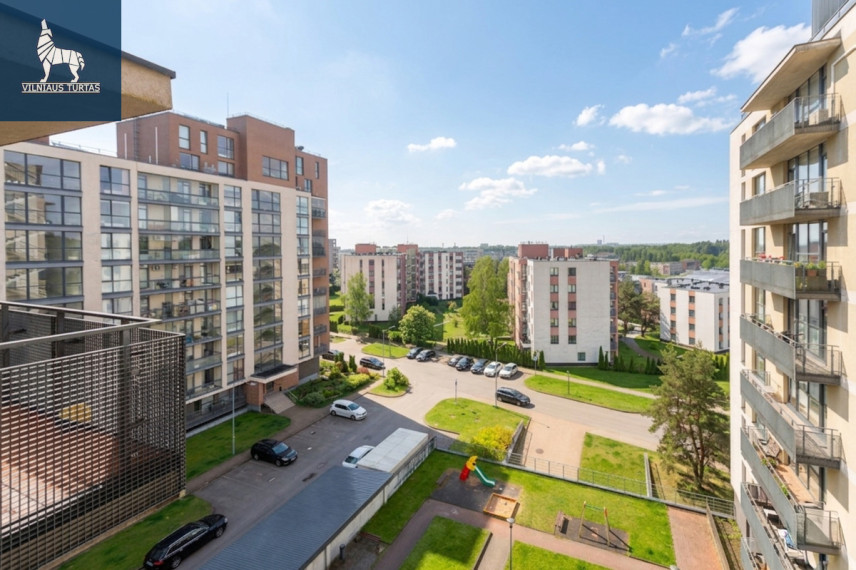 Nuomojamas butas Bajorų kel., Visoriai, Vilniaus m., Vilniaus m. sav., 61 m2 ploto, 2 kambariai 25